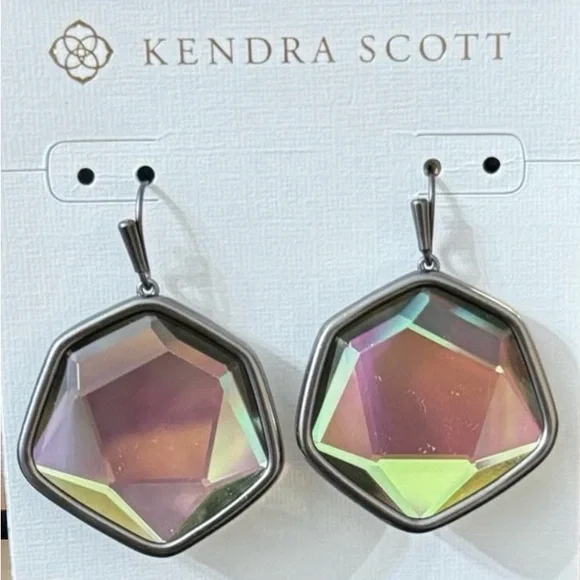 Kendra Scott Jewelry Nwt Kendra Scott Vanessa Gunmetal Tone